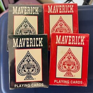 🧡 Maverick playing cards 4 decks